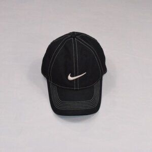 Vintage Nike Golf Tiger Baseball Hat Black Dad Cap Mens Adjustable Strap Swoosh